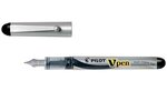 Stylo plume Jetable V-Pen SILVER Pte Moyenne Bleu PILOT