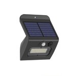 Applique solaire ip65 blanc froid détecteur de mouvement 8h d'autonomie