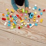 Lego 10913 duplo classic la boîte de briques jeu de construction avec rangement  jouet éducatif pour bébé de 1 an et plus