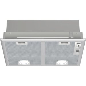 Bosch dhl555bl groupe filtrant 650 m3/h - 50 cm - classe c 79.8 kwh/an - evacuation ou recyclage avec filtre a charbon dh - métal