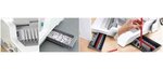 Perforelieuse anneaux plastique pulsar +300 blanc/argent fellowes