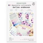 Coffret Aquarelle débutant - Anémones