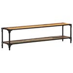 vidaXL Meuble TV 150x30x40 cm Bois de récupération massif