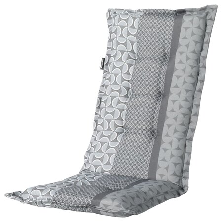Madison Coussin de chaise à dossier haut Pasa 123x50 cm Gris