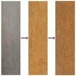 vidaXL Jardinière 42x38x75 cm acier corten