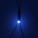 vidaXL Filet lumineux bleu de Noël 4x4 m 544 LED Intérieur/extérieur