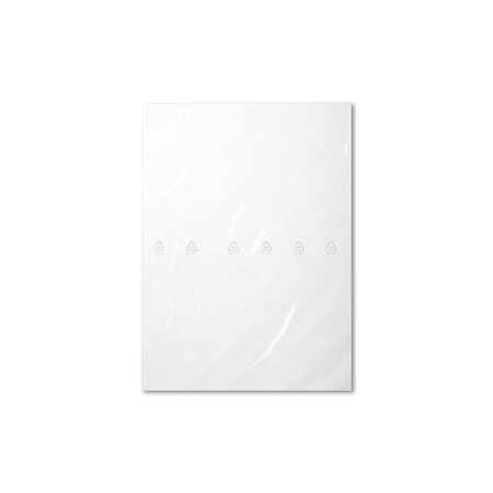 Lot de 500 sachets plastiques sans fermeture 300x400mm épaisseur standard 50µ