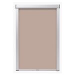 vidaXL Store enrouleur occultant Beige F06