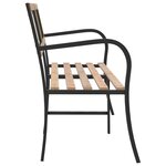 vidaXL Banc double de jardin 238 cm Bois de pin chinois