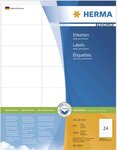 Etiquettes universelles premium, 70 x 42 mm, blanc herma