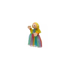 Marionnette Princesse Arc en Ciel 30 Cm