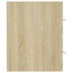 vidaXL Armoire d'évier Chêne sonoma 80x38 5x48 cm Aggloméré