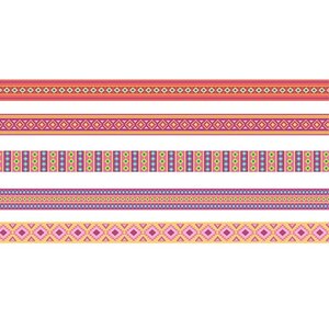 5 Masking Tapes 5 m - motifs Alpaga