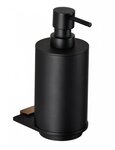 Distributeur de savon liquide GALLA en laiton noir et doré / 230ml