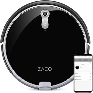 ZACO A8s Robot Aspirateur Laveur - Autonomie 160min - Réservoir 300ml - Puissance 22W
