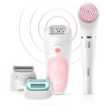 Epilateur kit beaute se 5875- epilateur-2 vitesses-sensosmart-grip anti glisse + face spa