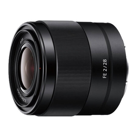 Sony sel28f20 slr objectif large noir