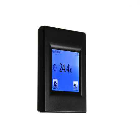 Thermostat noir TFT610  program. + sonde de sol - IP21 - 230V - 10A