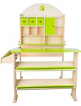 Stand de marchande Jour du marché > en bois 87x78x112 cm
