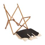 Bo-Camp Chaise de détente Bloomsbury M Beige