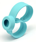 Bracelet de montre mini uni bleu turquoise
