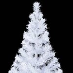 vidaXL Arbre de Noël artificiel et support Acier 210 cm 910 branches