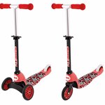Street surfing trottinette rabattable fizz rouge et noir 04-21-008-4
