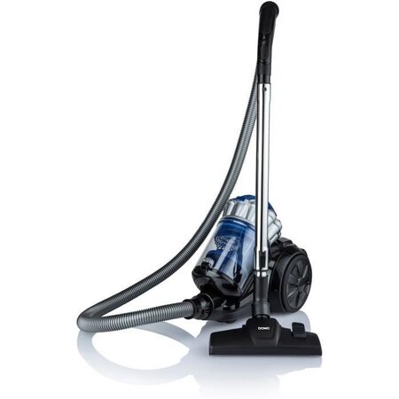 DOMO DO7290S - Aspirateur traineau sans sac multi cyclone - 2,5L - 800W - Filtre HEPA H13 - Tube métallique 94cm