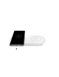 Samsung chargeur sans fil duo - usb type - chargeur inclus blanc