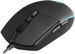 Souris filaire gamer mars gaming mmg rgb (noir)