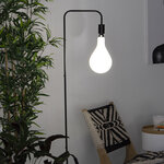 Ampoule led déco éclairante poire opaline au verre lacté  culot e27  24w cons. (185w eq.)  3200 lumens  lumière blanc neutre