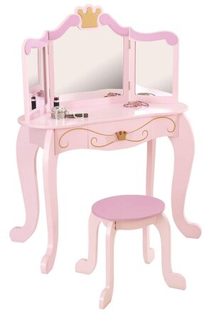 Coiffeuse et tabouret Princesse
