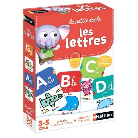 Nathan la petite ecole - les lettres
