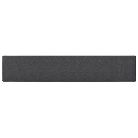 vidaXL Tapis de couloir Anthracite 50x300 cm