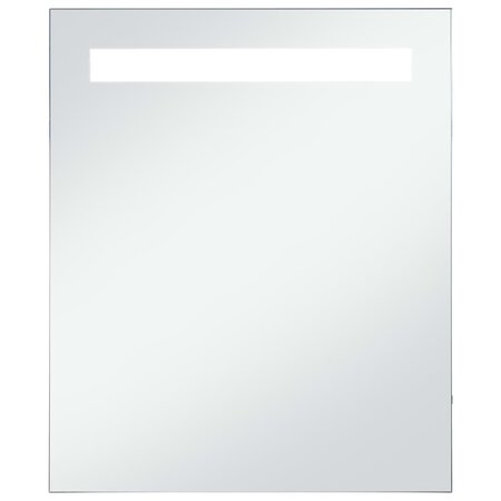 vidaXL Miroir mural à LED pour salle de bains 50x60 cm