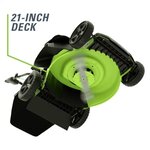 Greenworks tools tondeuse a gazon poussée - 60 v - 46 cm