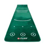 Pure2improve tapis de putting double grain avec balai 335 3 x 69 9 cm