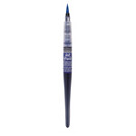 Pinceau a reservoir - ink brush - bleu outremer irisé - sennelier