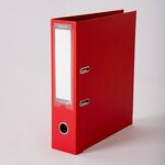 Lot de 100 Classeurs A4 Class'Hic ROUGE haut de gamme - dos 8 cm - marque enveloppebulle