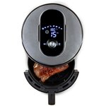 DOMO DO530FR - Deli-Fryer 4L - Friteuse a air chaud - 1,2kg - 80° a 200°C - 8 programmes - Minuterie 60min - Ecran LCD