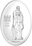 Monnaie en argent 2 dollars g 31.1 (1 oz) millésime 2023 legendary figures kong zi
