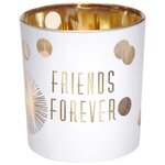 Photophore Friends forever Blanc et or DRAEGER