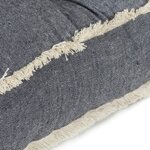 vidaXL Ensemble de coussins de canapé palette 3 Pièces Bleu