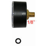 Manomètre astralpool pour filtre a sable piscine 3 bars - 4404010103 - fixation arriéré raccord 1/8"