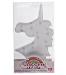 Lampe tête de licorne