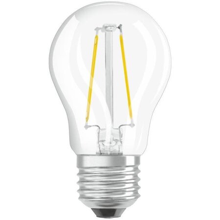Osram ampoule led sphérique clair filament  4w=40 e27 chaud