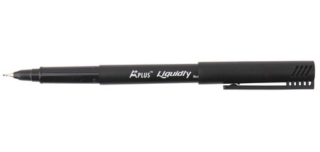 Stylo feutre pointe fine bague Encre noir 0,5 mm RY231804N A PLUS