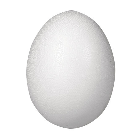 Oeuf plein en polystyrène 12 cm