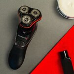 REMINGTON Rasoir rotatif Ultimate R9 - Rechargeable - Tete tondeuse avec guide de coupe
