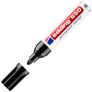 Marqueur permanent 550 à pointe ogive 3 - 4 mm noir